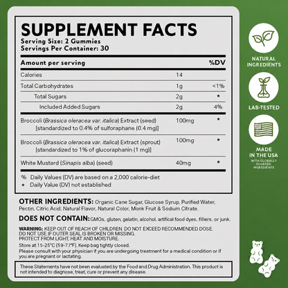 NEUROBROCC Children's Gummies Vitamin Supplement
